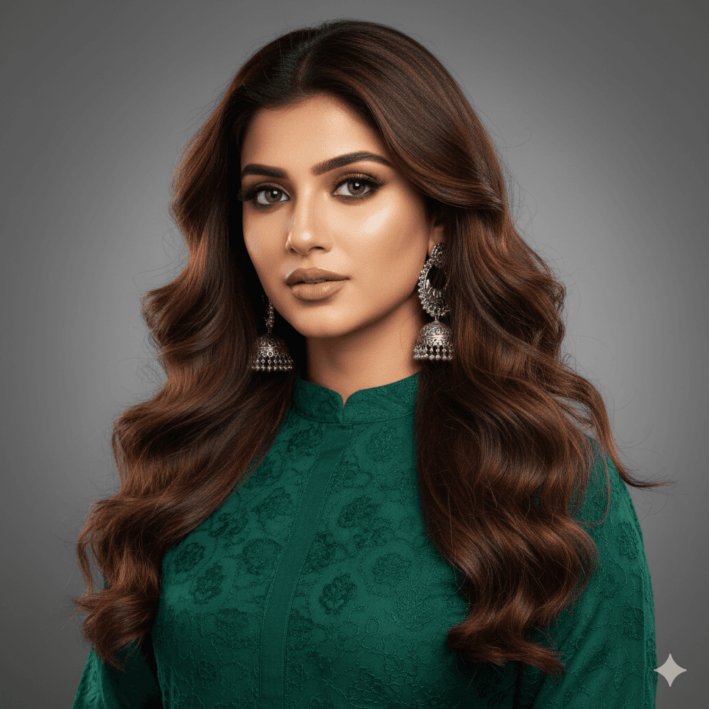 Hair styling showcase